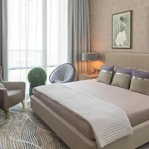 شقة Royal Club By Rvhr, Noora Tower, Al Habtoor City, Business Bay, دبي